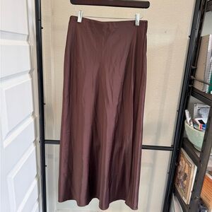 Abercrombie and Fitch Brown Maxi Skirt